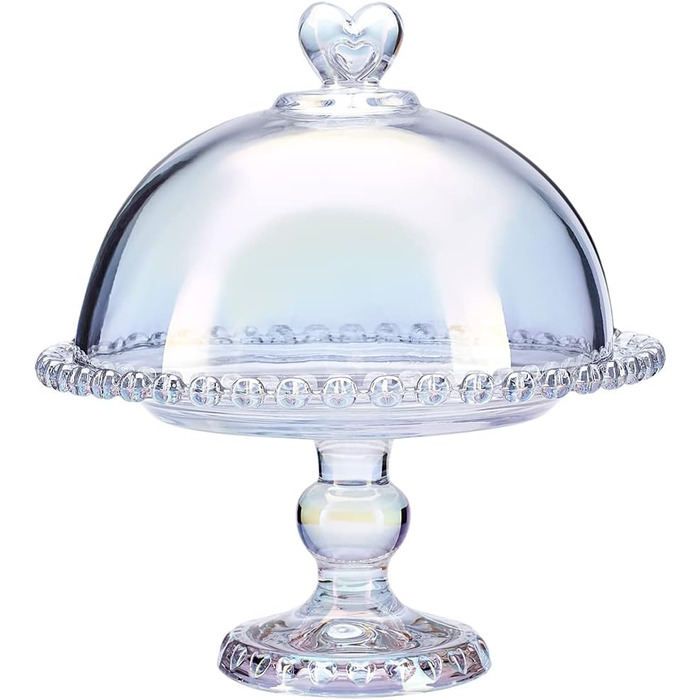 Елегантна скляна підставка для торта 19 см KARACA