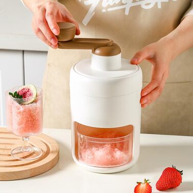 Льодоподрібнювач ручний білий Axim