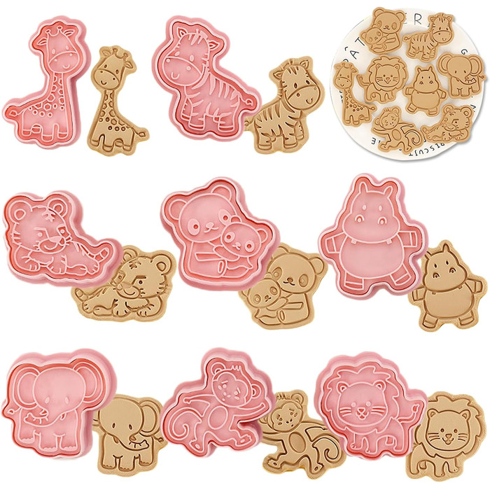 Набір формочок для печива WishesMar Різдвяний пряниковий будиночок, 18 шт. , формочки для печива, 3D мультяшна формочка для печива на зиму, свята - форми для печива з нержавіючої сталі для випічки, самостійного виготовлення, святкового декору (набір формо