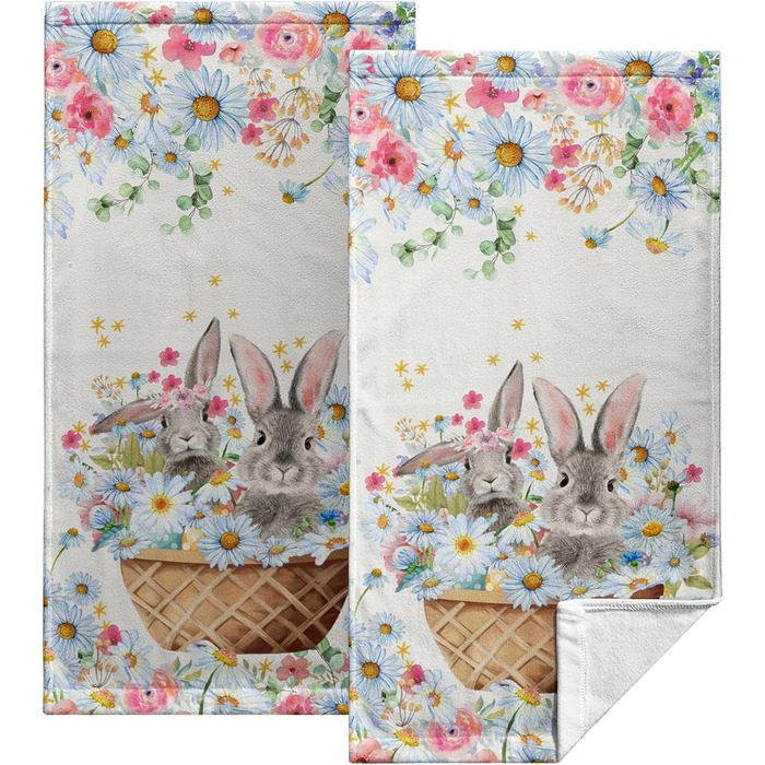 Різдвяні кухонні рушники Kwlegh, рушник для рук, різдвяна ялинка, цукерка-тростина, сніжинка, рушник для пальців, набір з 2 шт. , милий чоловічий банний рушник, високопоглинаючі рушники, 36 x (великодній)