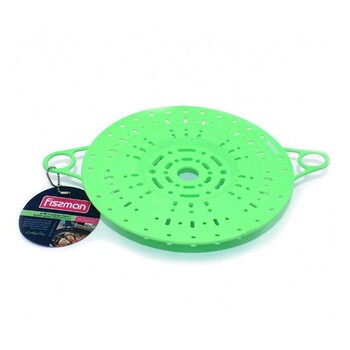 Защитный экран Fissman от выкипания\вставка-пароварка (2-в-1) 29х21х4,5 см (7548)