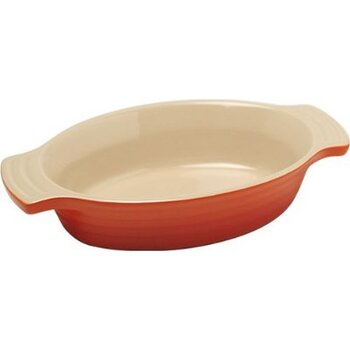 Блюдо овальне 28 см, помаранчеве Le Creuset