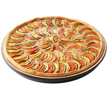 Блюдо для випічки на грилі кругле, 32 см, бежеве / чорне, Römertopf BBQ Römertopf