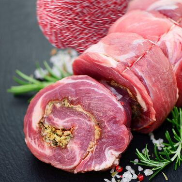 Нитка кухонна 60 м для ковбасок, біло-червона Westmark