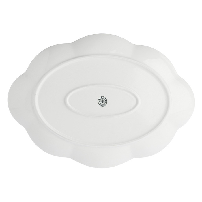 Блюдо сервировочное овальное La Porcellana Bianca VILLADEIFIORI, фарфор, 36 см