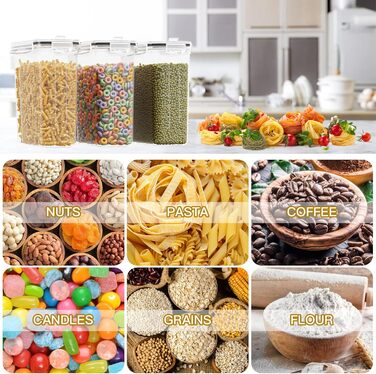 Набір ємностей для зберігання 4 л, 4 предмети Withosent