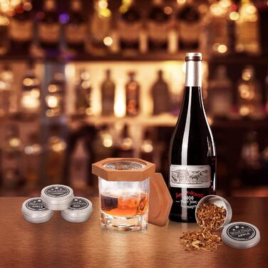 Набір для копчення коктейлів 9 предметів WEICHA