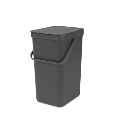 Відро для сміття 16 л сіре Sort Go Brabantia
