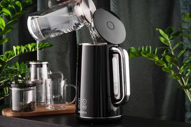 ARDESTO Електрочайник AEKL-X53E/1.7 л/2200 Вт/подвійні стінки/LED дисплей/Otter контроль/чорний