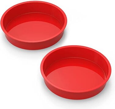 Силіконові круглі форми для випічки 24 см 2 шт. SILIVO