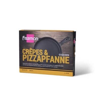 Пательня для млинців і піци Fissman 20x2,8 см (4138)