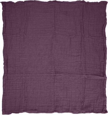 Набір із 4 тканинних підгузків Pippi Unisex Baby, серветки для відрижки, обіймальні серветки або вологі серветки для підгузків, відповідний комплект купальників (фіолетовий (сливовий 610))