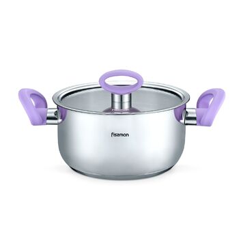 Каструля зі скляною кришкою 20 см 3,1 л VERONICA Fissman