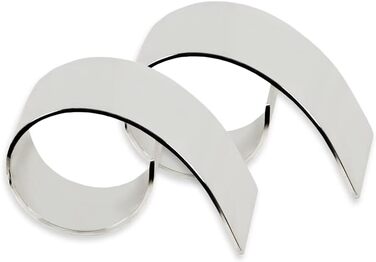 Набір з 2 кілець для серветок, 6 х 3.5 см Edzard