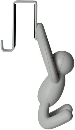 Набір з 2 надверних гачків сірий Buddy Umbra