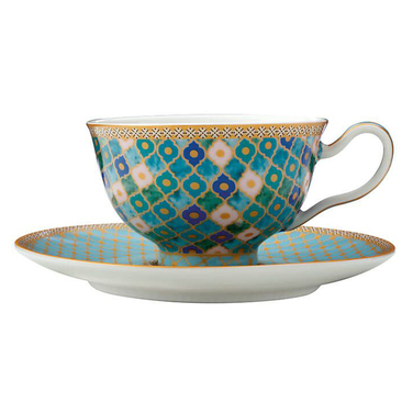 Чашка с блюдцем Maxwell Williams Teas & C's Kasbah Mint, фарфор, 200 мл