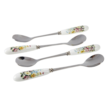 Набір ложок холодного чаю CreativeTops ENGLISH GARDEN, 4 шт.