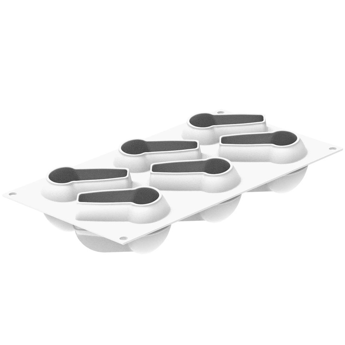 BABA 145 Форма силіконова 90x62  h55 мм + каттер