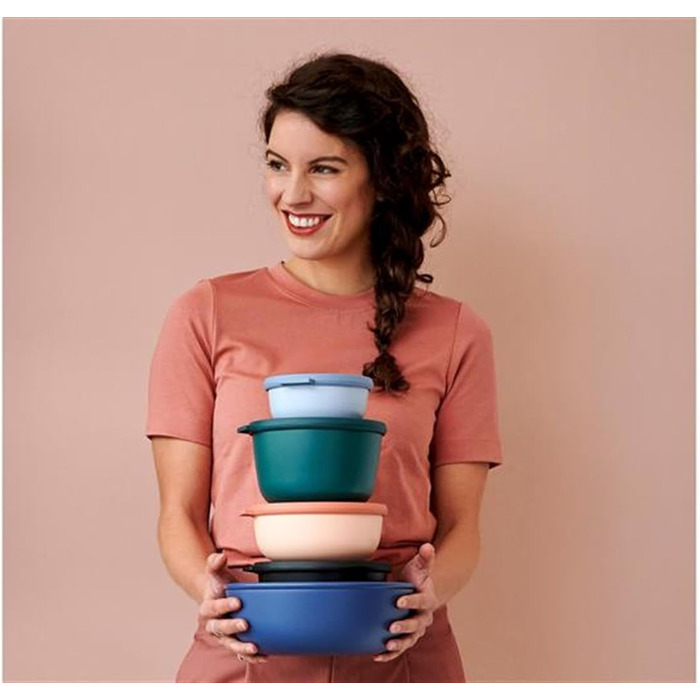 Набір контейнерів високих 4 предмета Nordic Green Cirqula Mepal