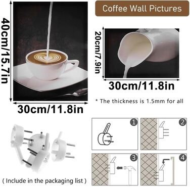 Настінні картини 2 шт. 20 x 30 см, 30 x 40 см burkfeeg