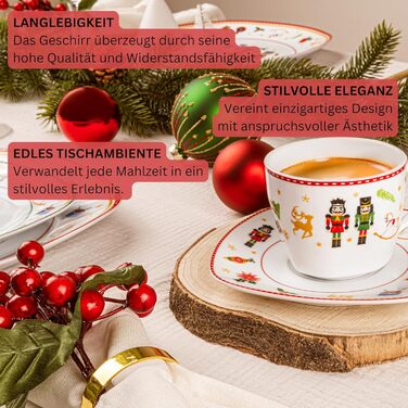 Набір чашок з блюдцем 175 мл. Bilgola