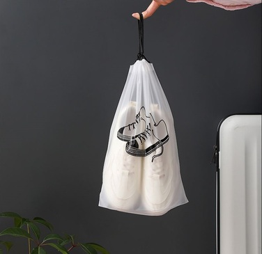 Сумка для обуви 29 х 43 см, прозрачная, водонепроницаемая Vialex