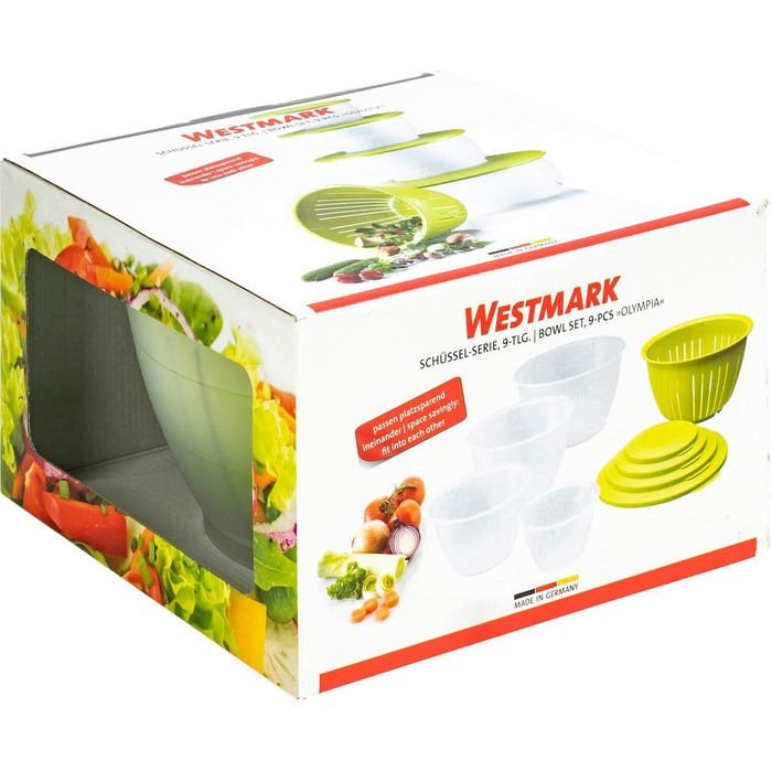 Набор из 4 мисок, 9 предметов Olympia Westmark