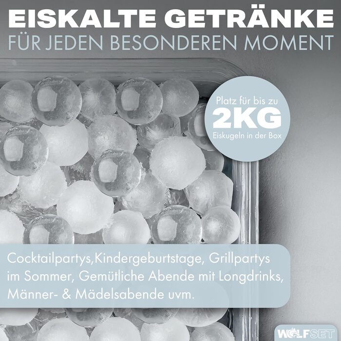 Набір для приготування льодяних кульок Wolfset