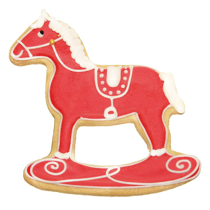 Форма для печива у вигляді конячки-гойдалки, 14,5 см, RBV Birkmann