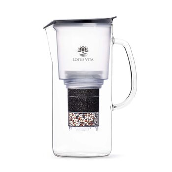 Скляний фільтрувальний графін 1,4 л Lotus Vita