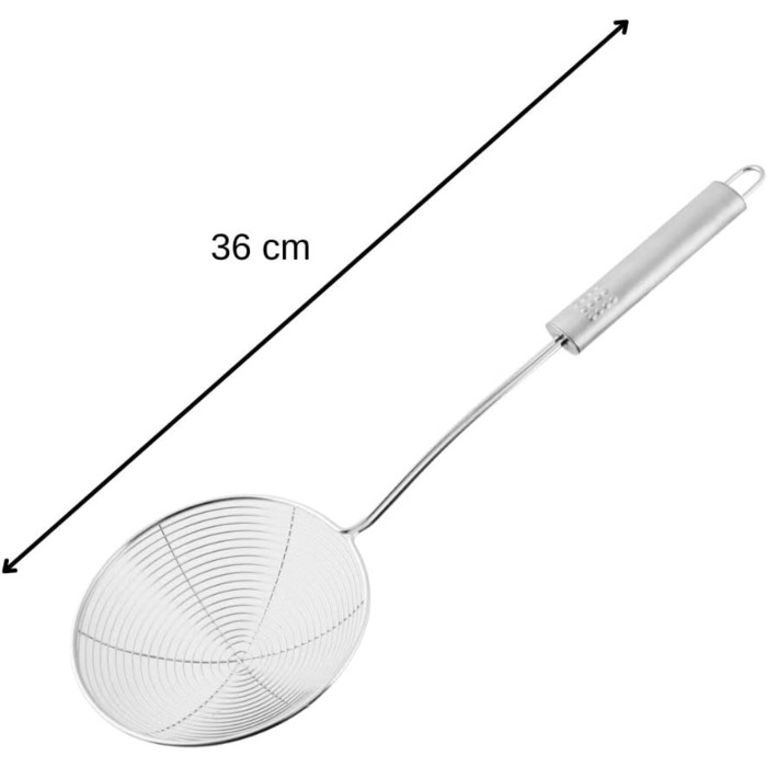 Цідильна ложка-сіточка 35 см Ovalgriff Fackelmann