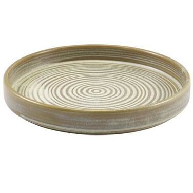 Тарелка презентационная с бортиком 18хh 2.6 см, Terra Porcelain Matt Grey, GenWare