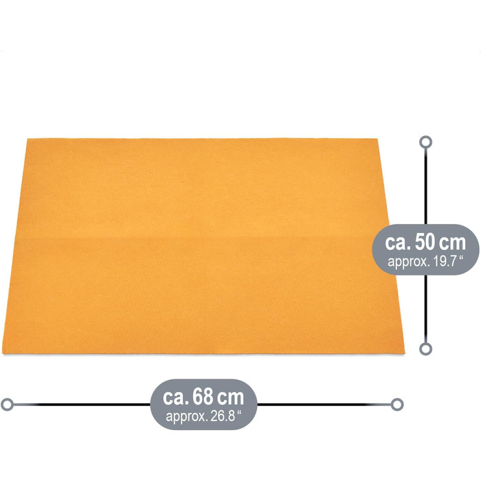 Серветки для прибирання кухні 4 шт 50 x 68 см com-four