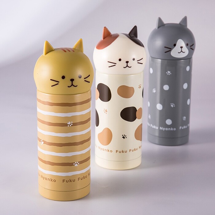 Термос дитячий для чаю Fissman 250 мл Кошеня (9689)