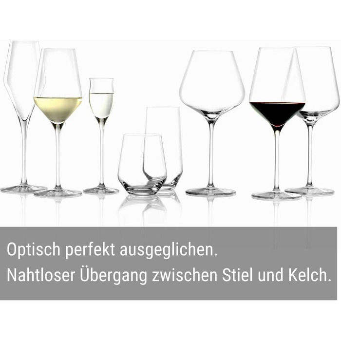 Набір із 6 чарок з ніжкою 65 мл, Quatrophil Stölzle Lausitz