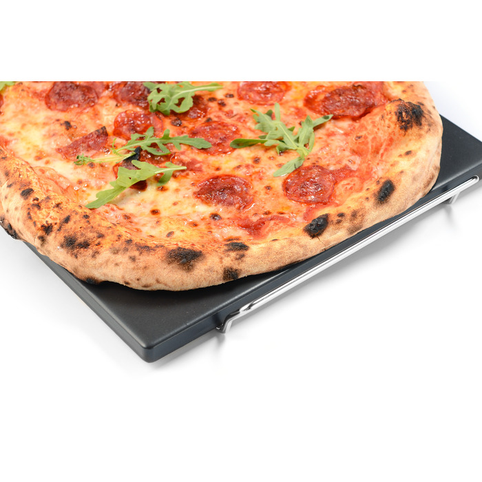 Камень для пиццы прямоугольный 38x30 см с подставкой GRILLI 300380 Код: 012334