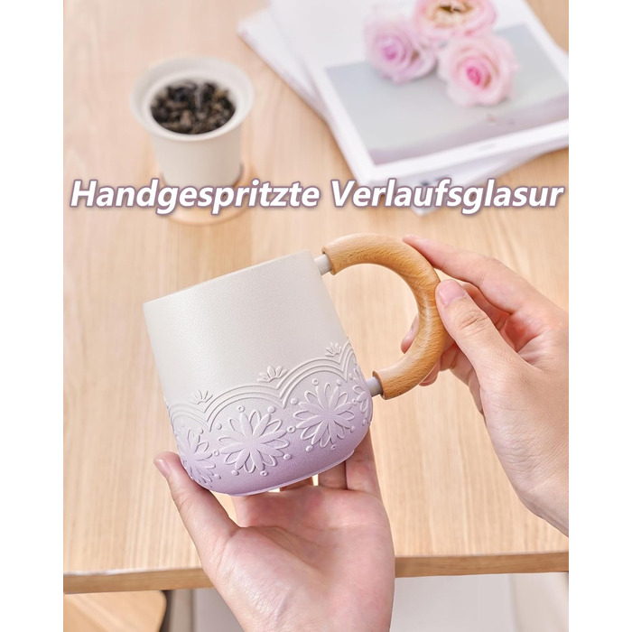 Чайная кружка с крышкой и ситечком, 420 мл Zens