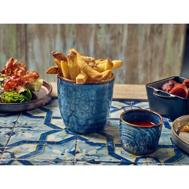 Соусник 4.8*h 6 см, 90 мл, синій, Terra Porcelain Aqua Blue, GenWare