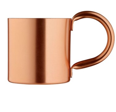 Кружка металлическая 370 мл, медное покрытие, Mule, Urbanbar (Урбанбар)