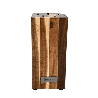 Набор ножей Fissman 6 примет MORIKAWA в деревянной подставке 420J2 сталь (2713)