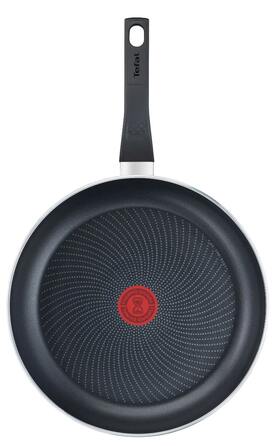 Tefal Сковорода Start&Cook, 28см, алюминий, черный