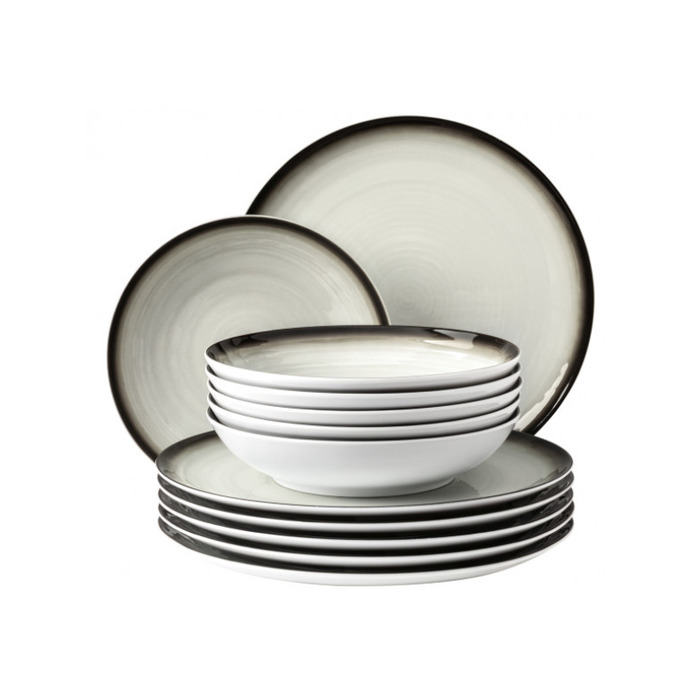 Обідній сервіз на 6 персон, 12 предметів Corso Terra Seltmann Weiden