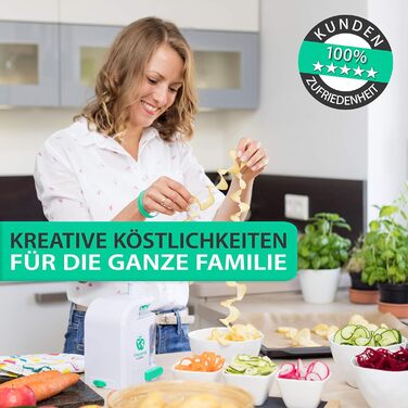 Cпіральна овочерізка з контейнером Freegreen