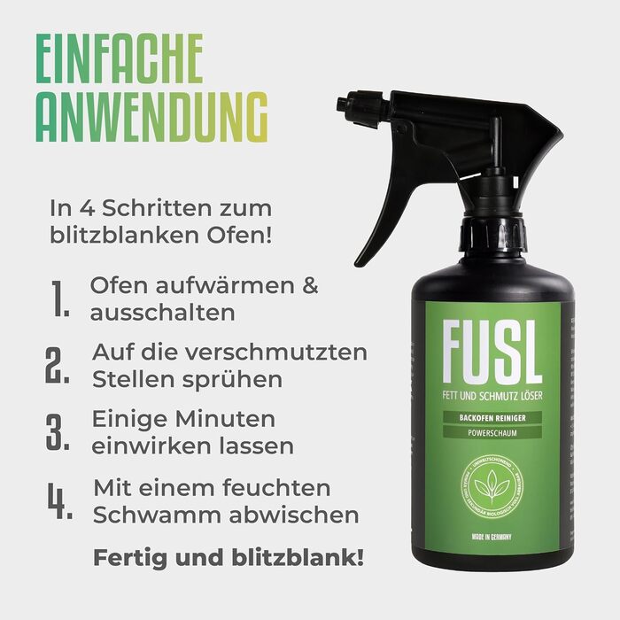 Засіб для миття духовок 500 мл FUSL