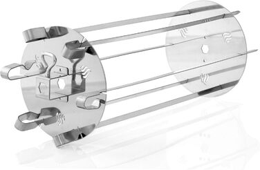 Підставка для рожна барбекю на 6 шампурів, нержавіюча сталь BBQ-Toro