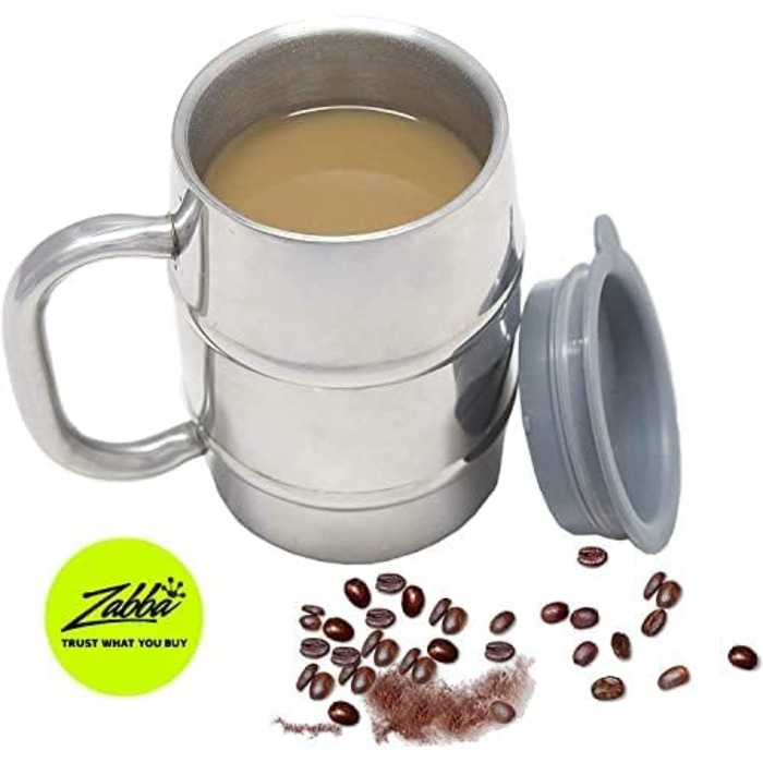 Термокухоль для пива з кришкою 500 мл MOVASEE