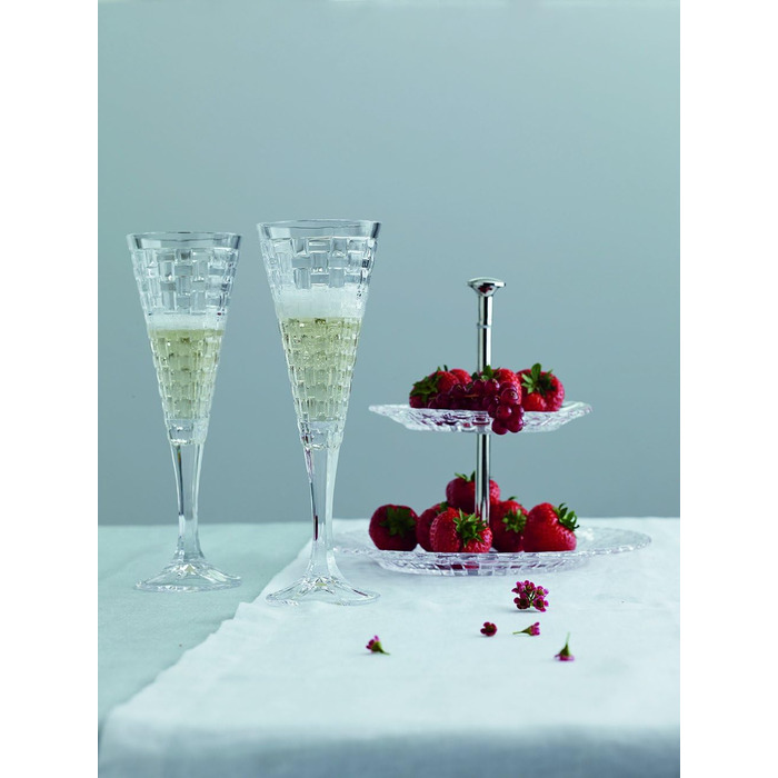 Набір мисок з 5 предметів, миска 30 см 4 миски 21 см, bossa nova, 0098369-0 (набір келихів для шампанського, 2 шт.)