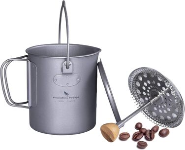 Френч-прес для кемпінгу 750 мл. iBasingo