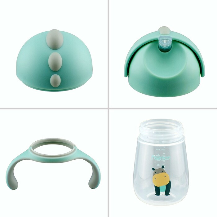 Бутылка для воды Fissman 260 мл с трубочкой (6904)