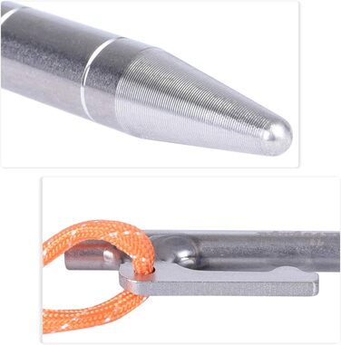 Кілочки для намету 6 шт. Ti4012P40L  iBasingo